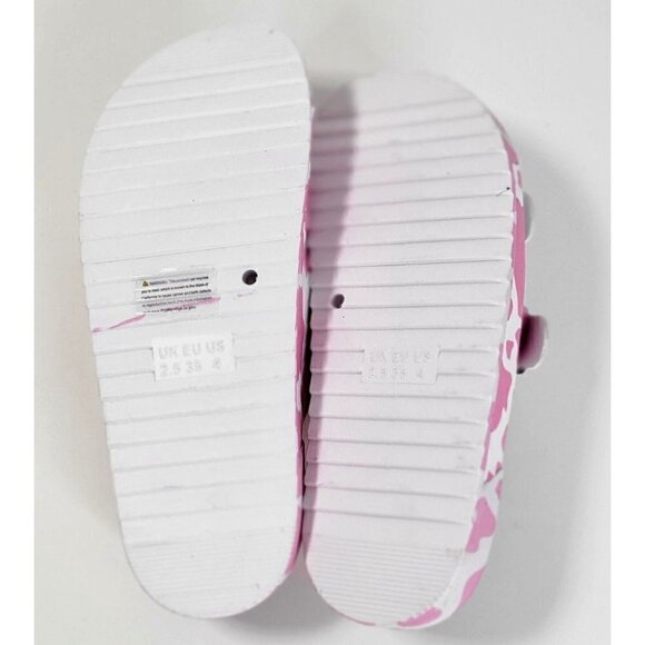 Girls' Olivia Miller Little Kid & Big Kid Moo Pink Footbed Sandals Size 4 - Picture 8 of 12